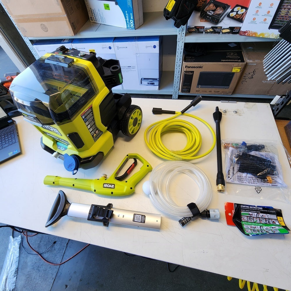 40V HP Brushless Whisper Series 2000 PSI 1.2 GPM Cold Water Electric Pressure Washer (Tool Only) (RY40306BTLVNM) 40V HP Brushless Whisper Series 2000 PSI 1.2 GPM Cold Water Electric Pressure Washer (Tool Only) (RY40306BTLVNM)
